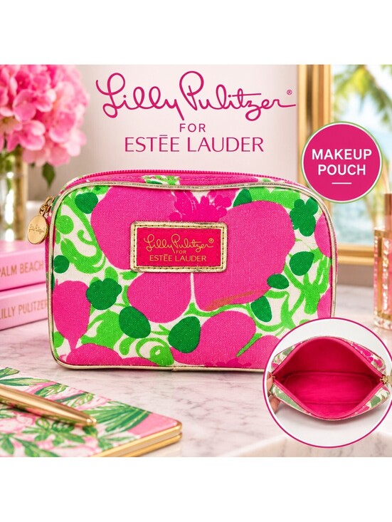 Lilly Pulitzer Handbags - Lilly Pulitzer Estee Lauder Makeup Pouch